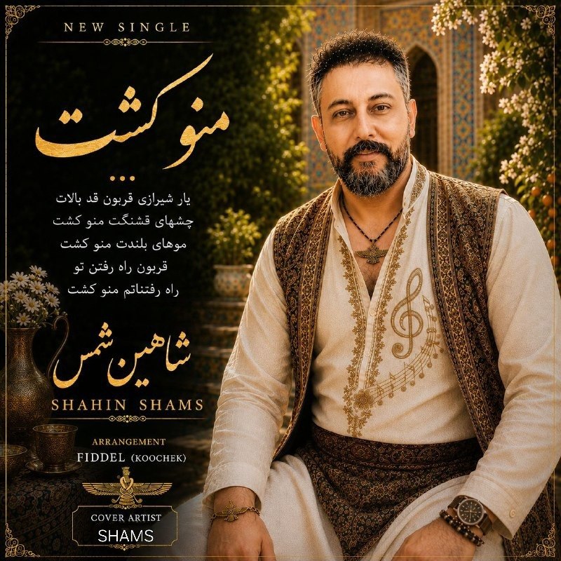 دانلود آهنگ جدید شاهین شمس به نام منو کشت